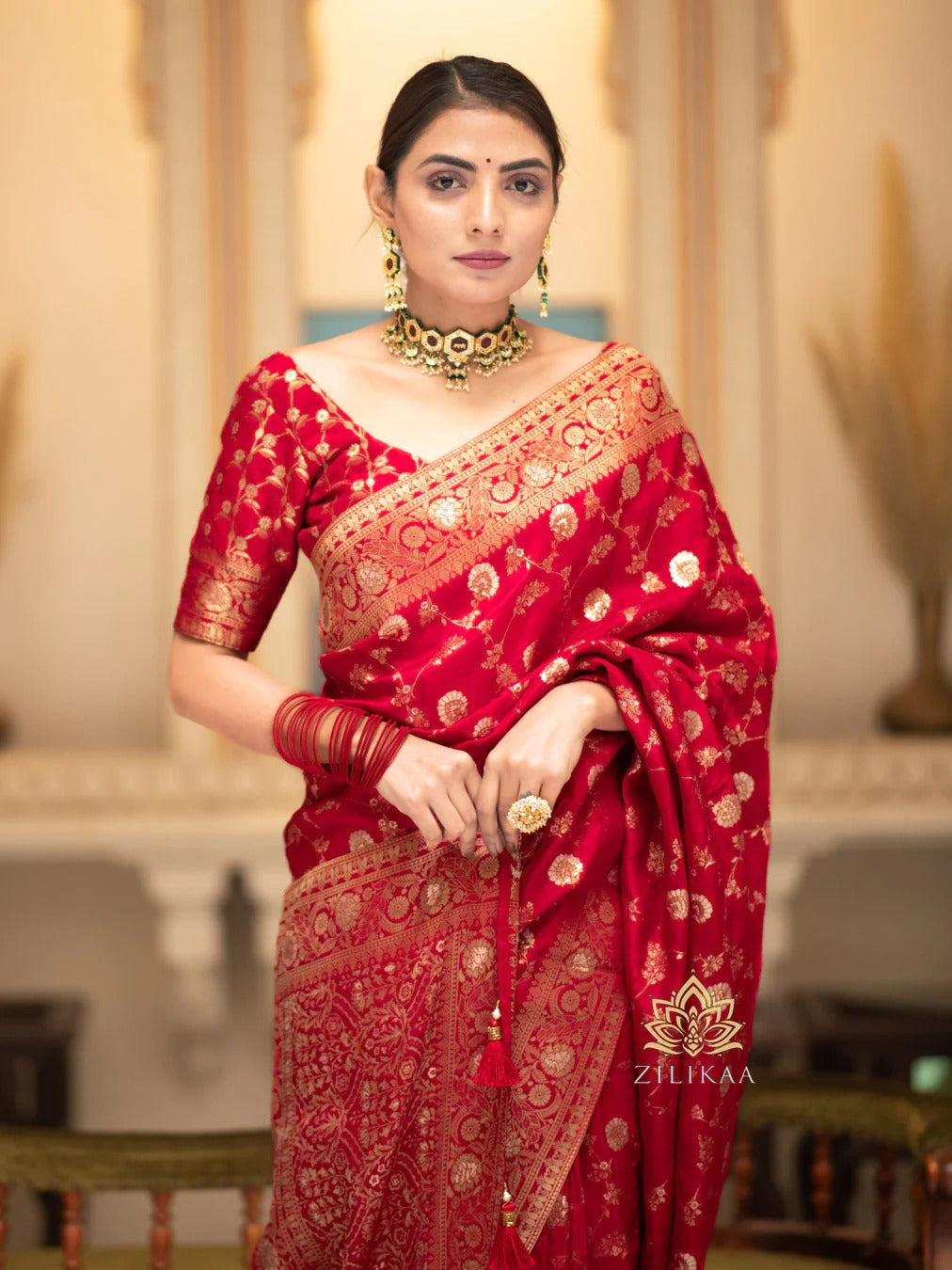 KANJIVARAM HEAVY SILK SAREE