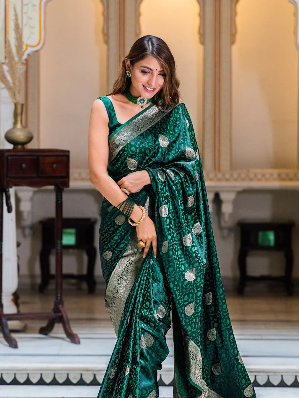 LEHERIYA HEAVY SAREE