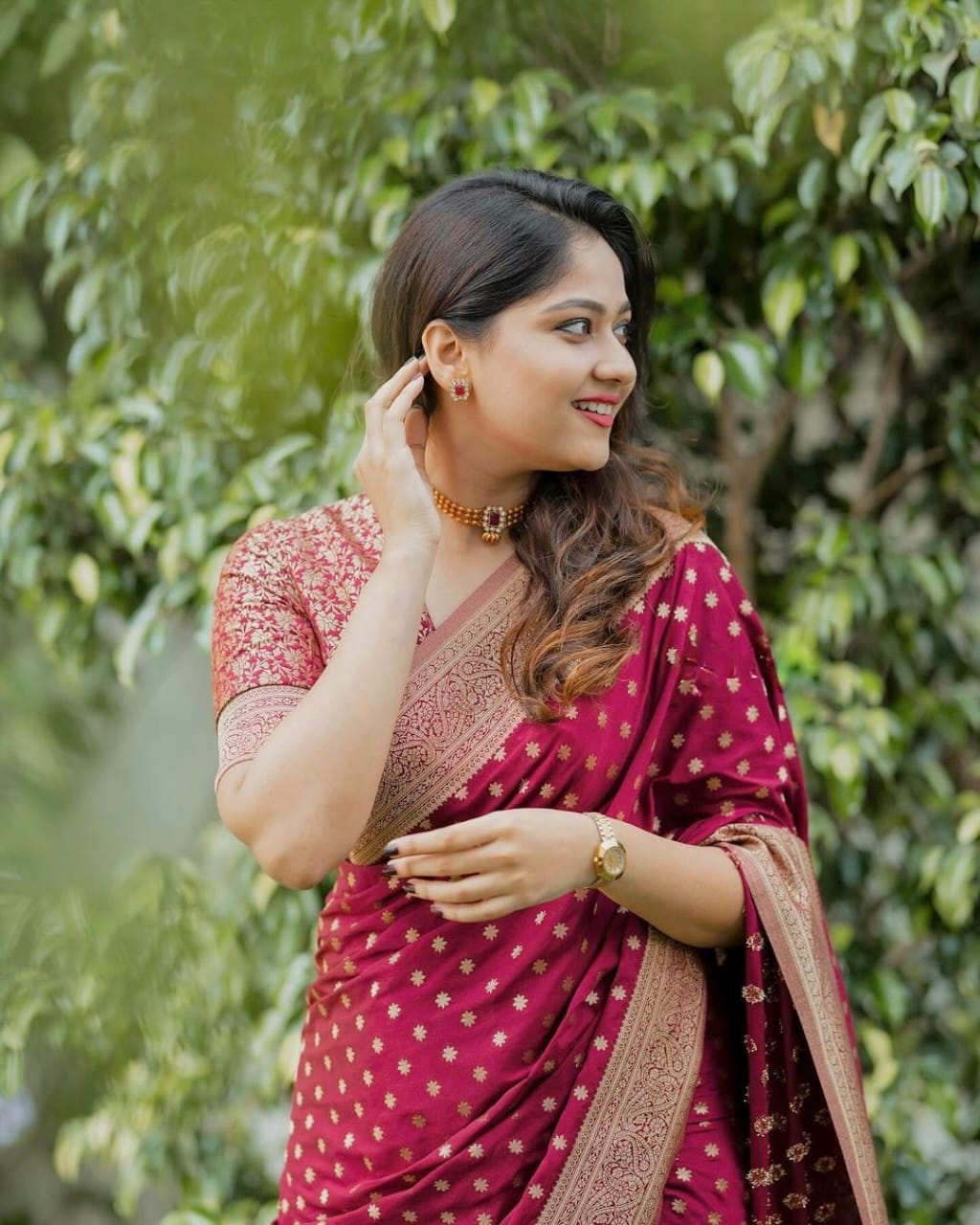 LEHERIYA SILK SAREE