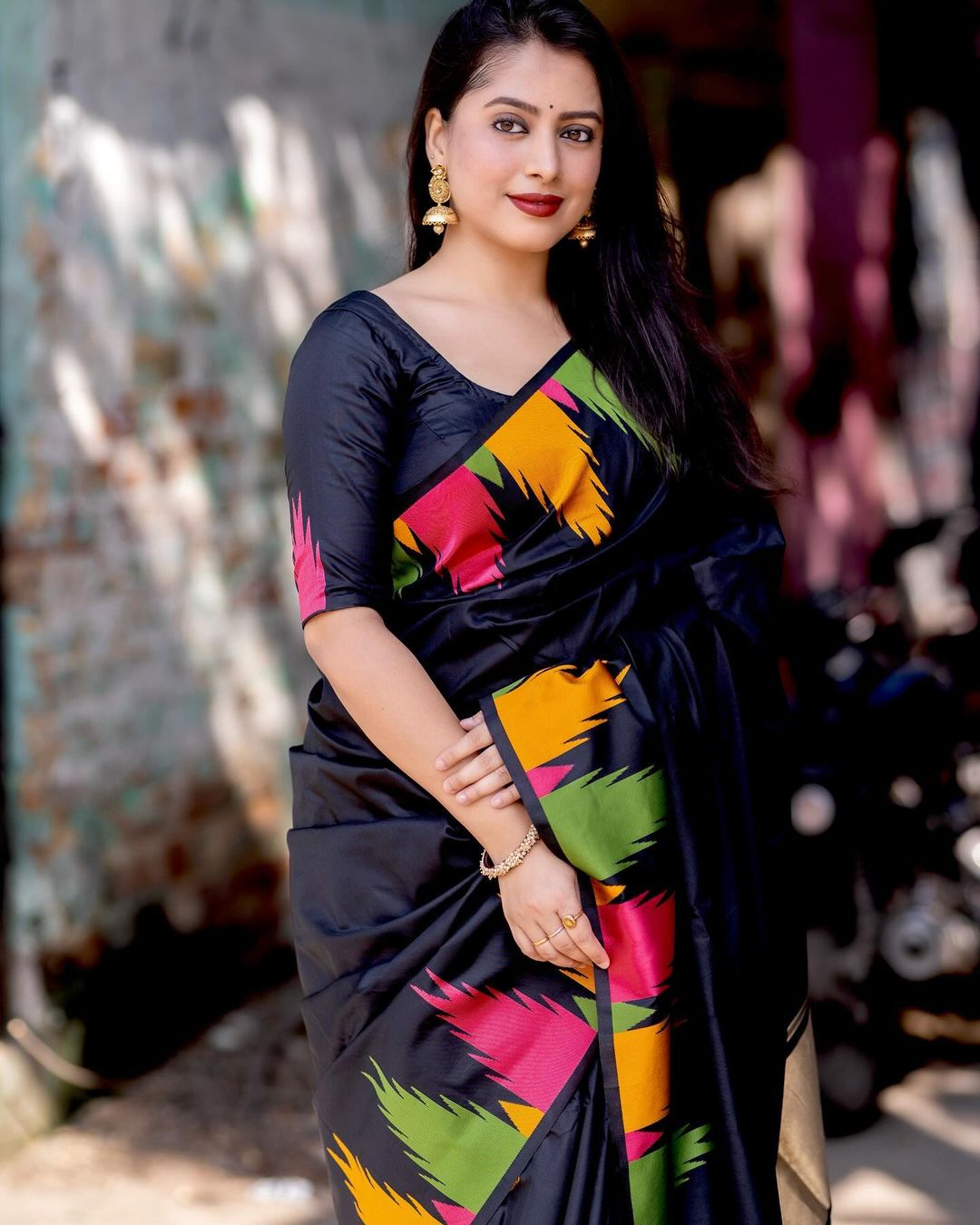 CHANDERI SILK SAREE