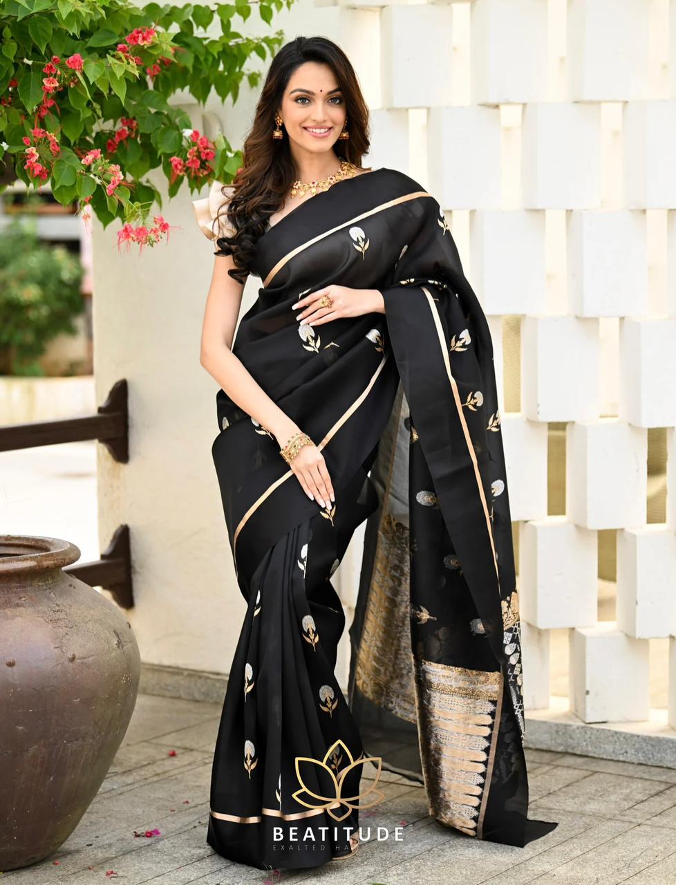 CHANDERI SILK SAREE