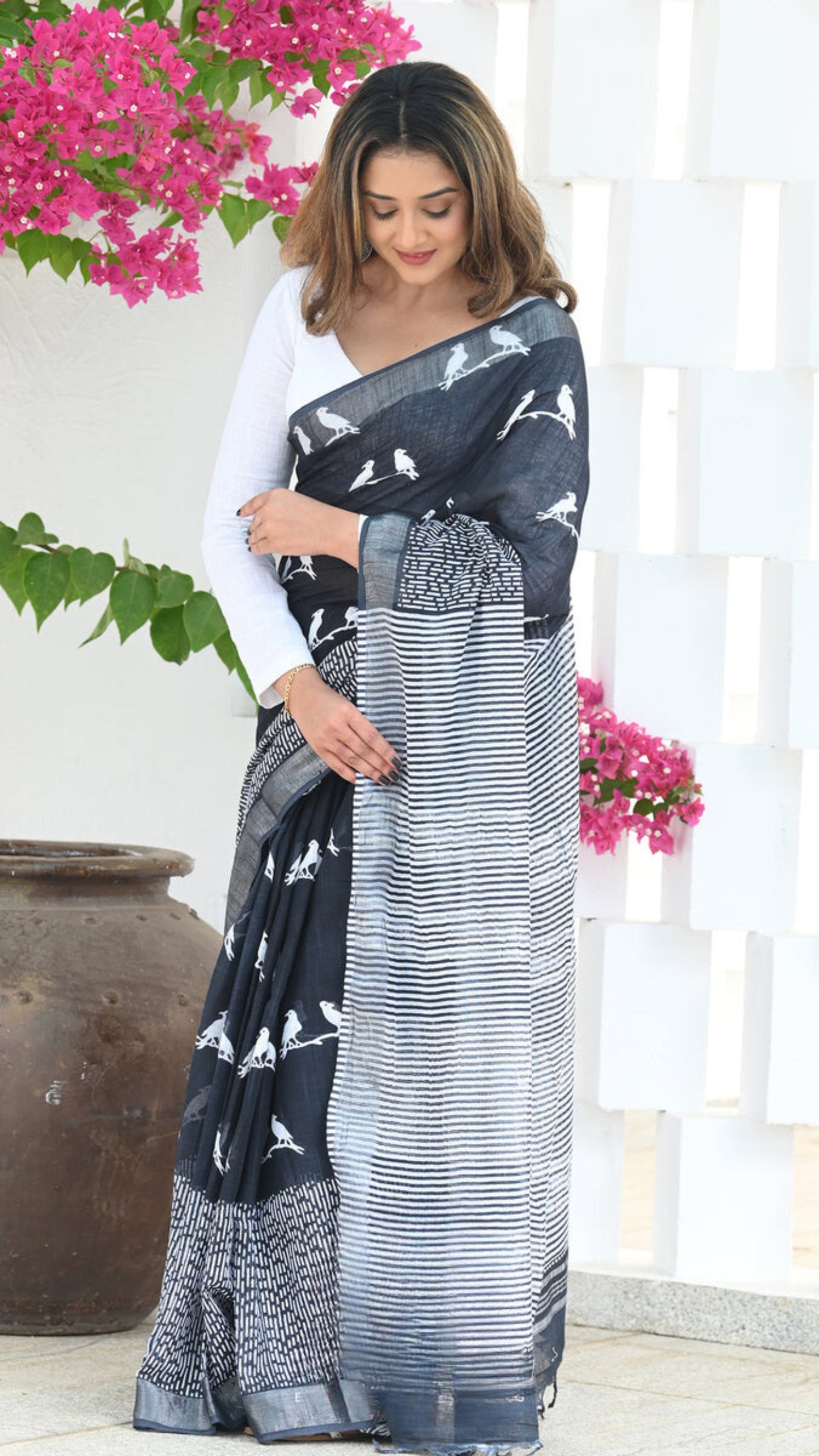 CHANDERI SOFT COTTON SAREE