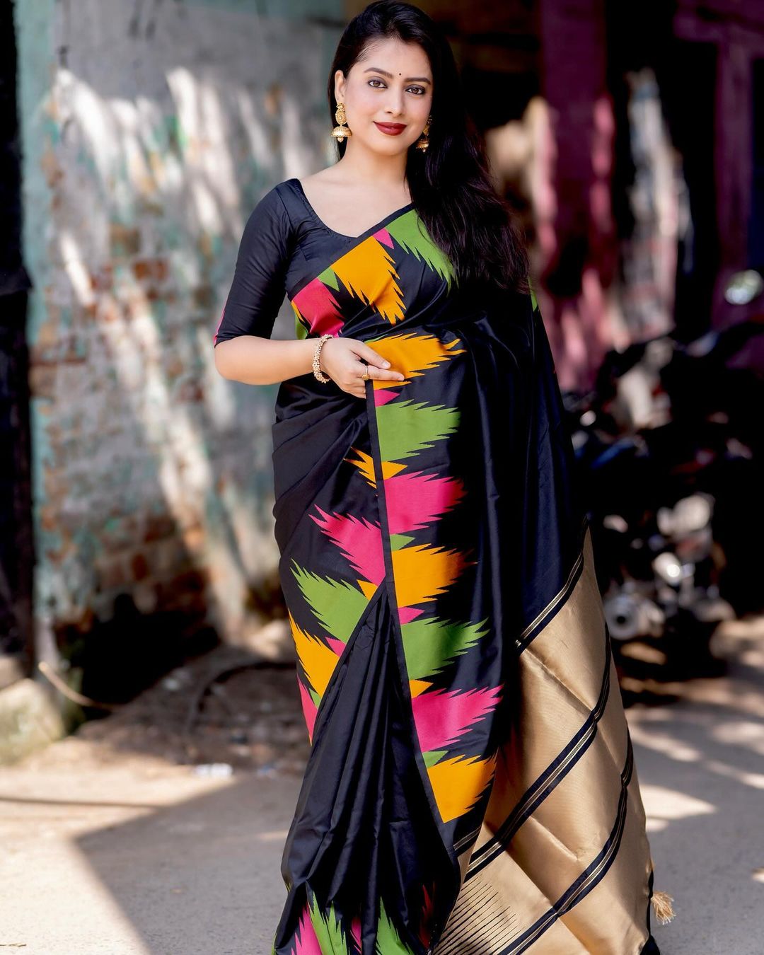 CHANDERI SILK SAREE
