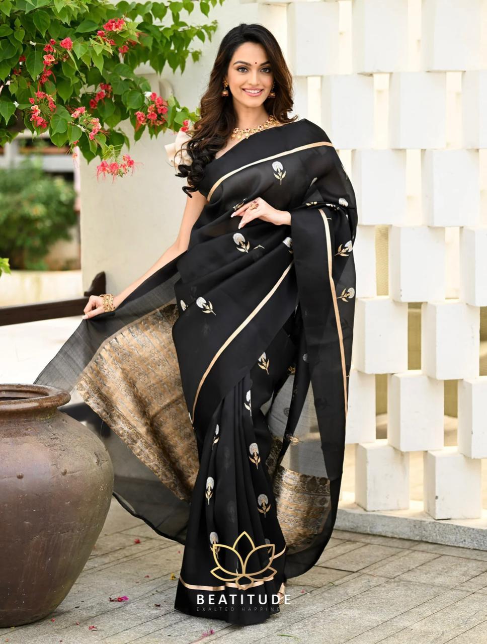 CHANDERI SILK SAREE