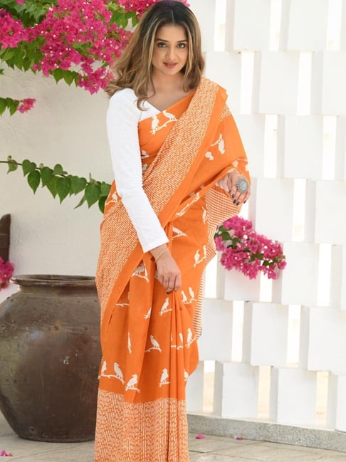 CHANDERI PURE COTTON SAREE