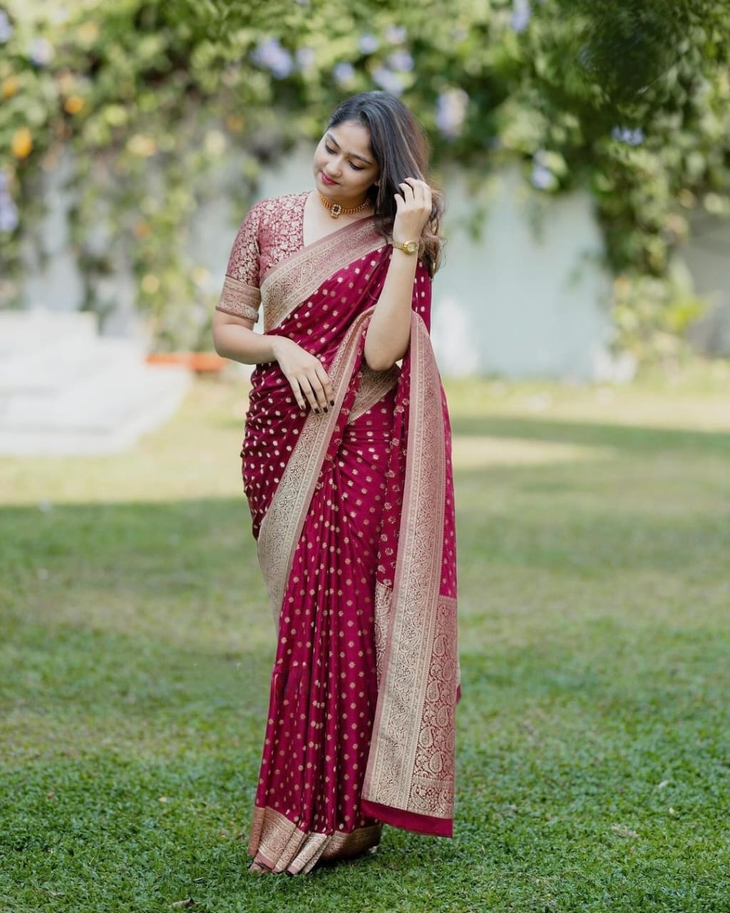 LEHERIYA SILK SAREE