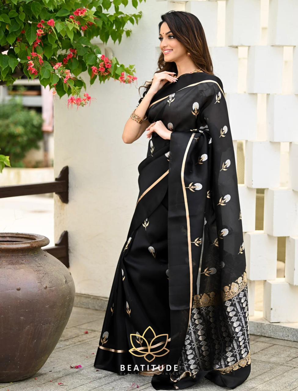 CHANDERI SILK SAREE