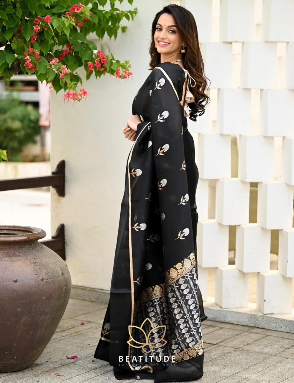 CHANDERI SILK SAREE
