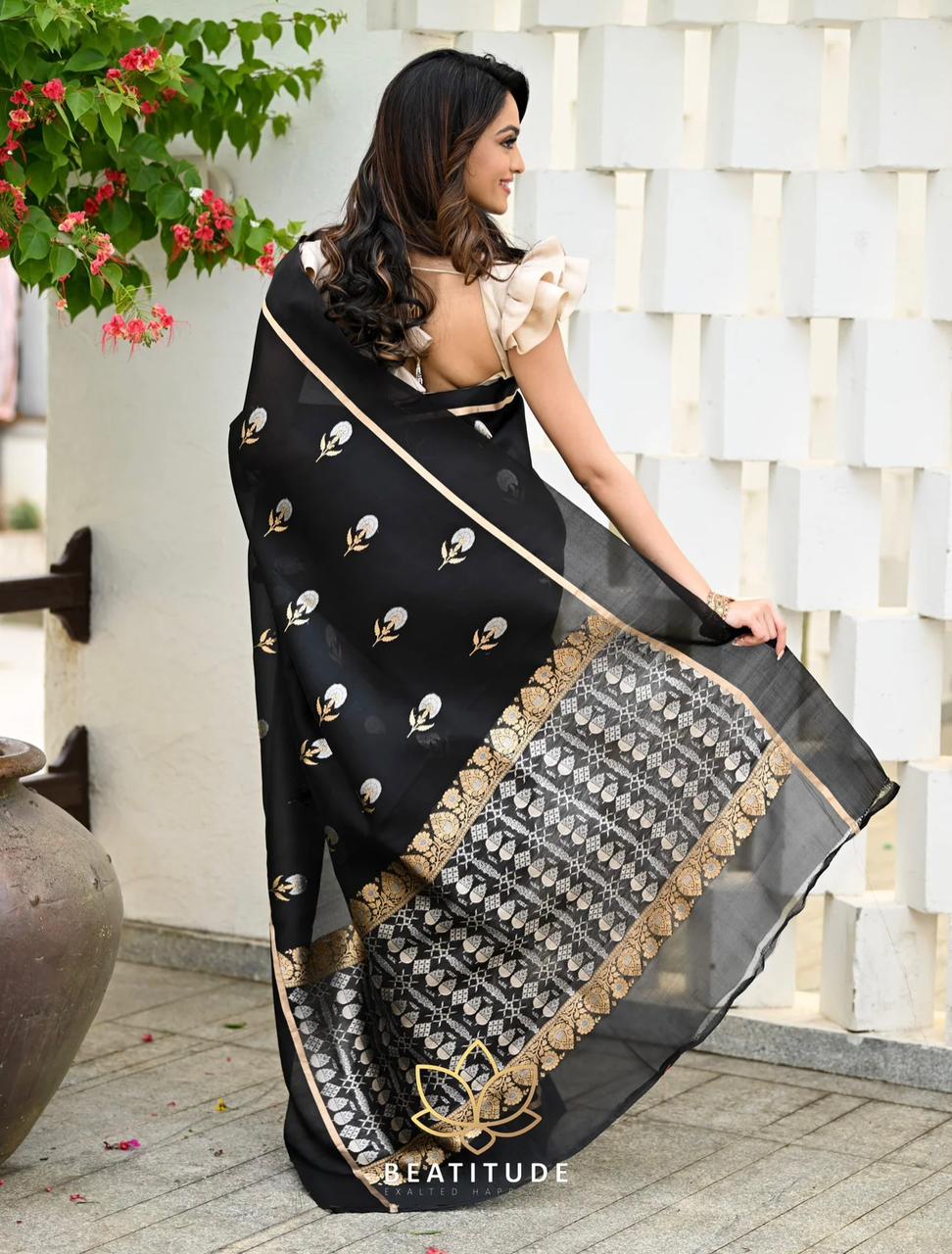 CHANDERI SILK SAREE