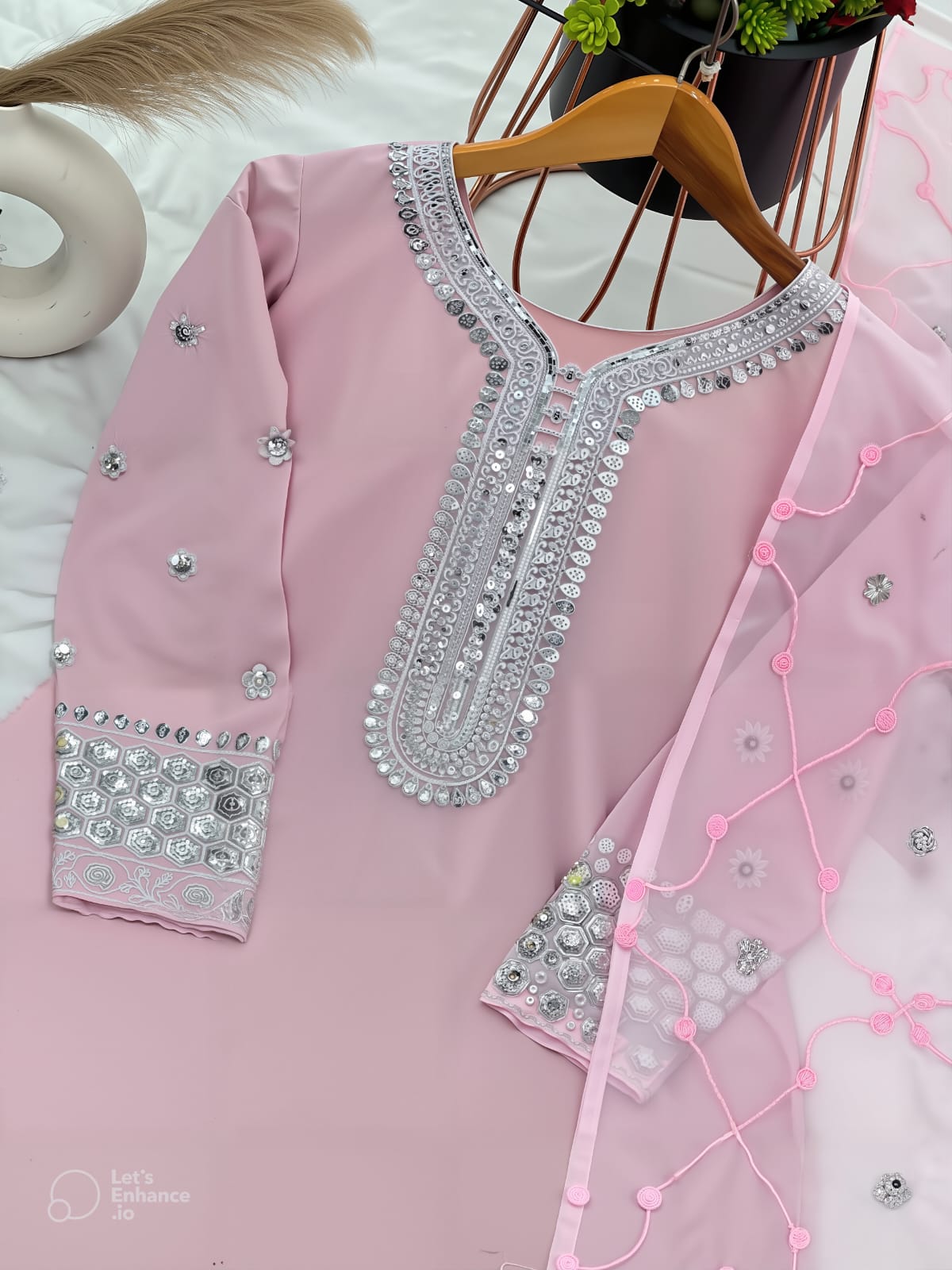WEDDING EMBROIDERED PUNJABI SUIT