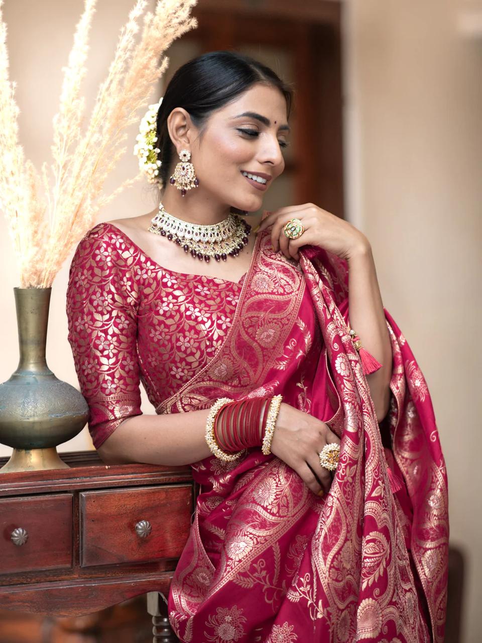 banarasi silk saree