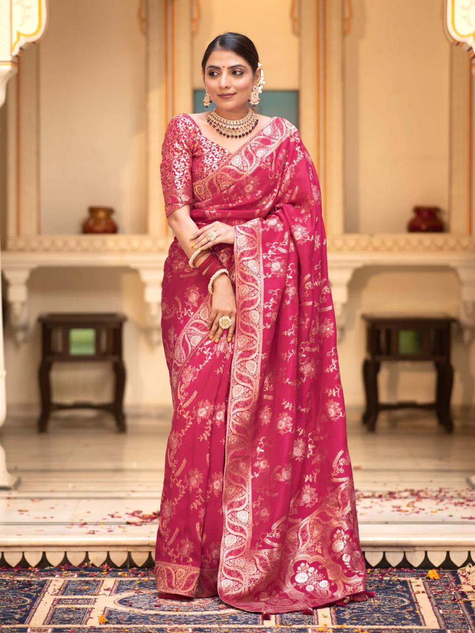 banarasi silk saree