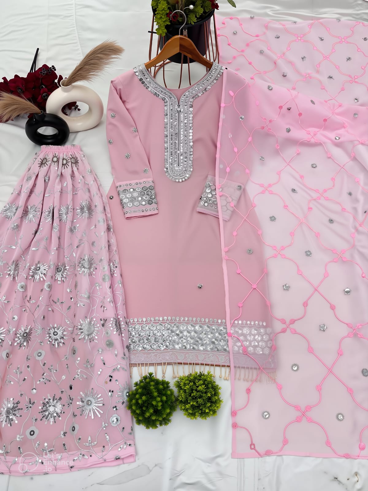 WEDDING EMBROIDERED PUNJABI SUIT